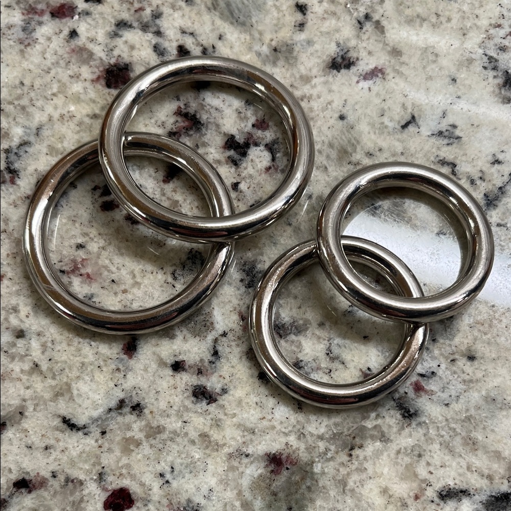 Coach Bag Replacement Rings Set of 4